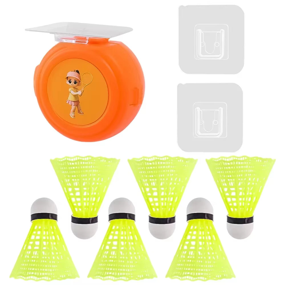 Self-Adhesive Elastic Badminton Trainer Set